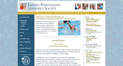 Desktop Screenshot of epgeriatricssociety.org